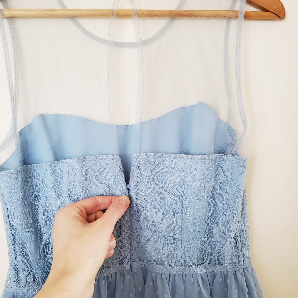 Powder Blue Rodarte For Target Dress - Picture 4 of 7